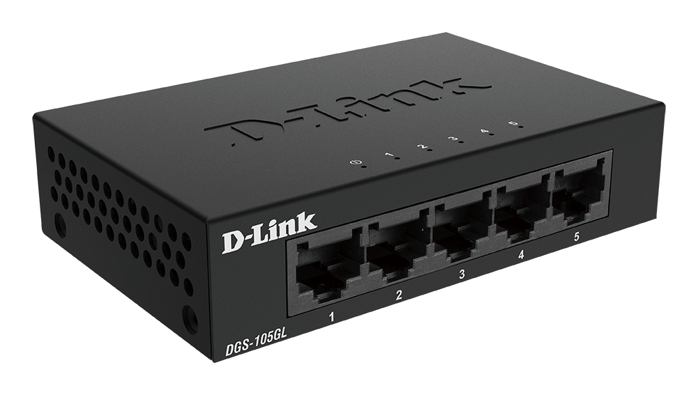 D-Link DGS-105GL 5-Port Gigabit Ethernet Switch