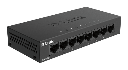 D-Link DGS-108GL 8-Port Gigabit Unmanaged Desktop Switch