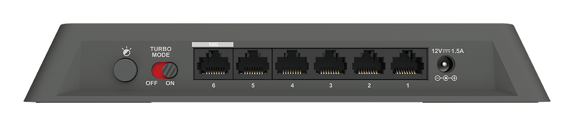 D-Link DMS-106XT 6-Port Multi-Gigabit Unmanaged Switch