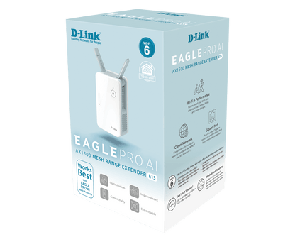 D-Link E15 AX1500 Mesh Range Extender