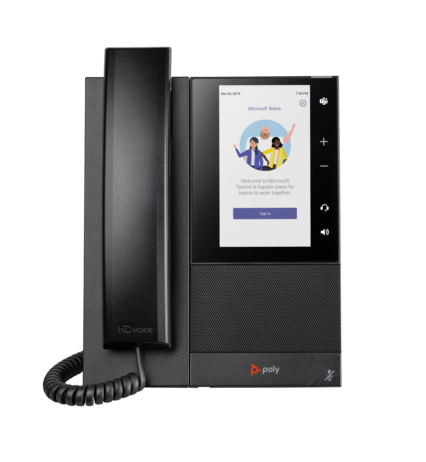 Poly CCX 505 Business Media Phone for Microsoft Teams and PoE-enabled [NI] (82Z79AA)