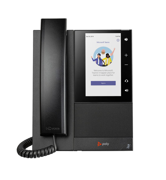 Poly CCX 505 Business Media Phone for Microsoft Teams and PoE-enabled [NI] (82Z79AA)