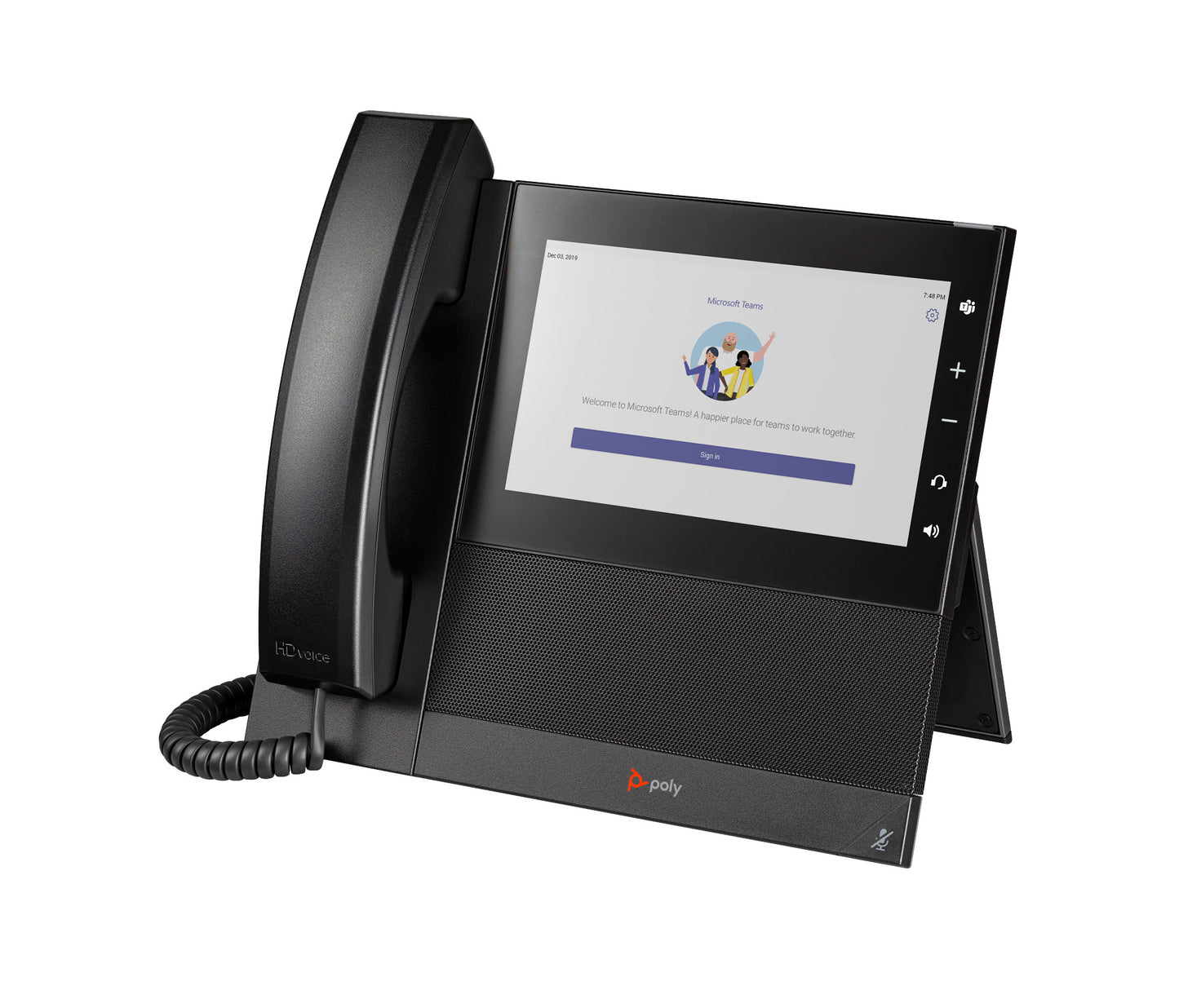 Poly CCX 600 Business Media Phone for Microsoft Teams and PoE-enabled [NI] (82Z84AA)