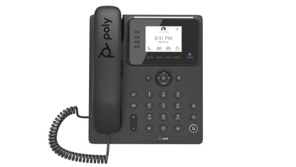 Poly CCX 350 Business Media Phone for Microsoft Teams and PoE-enabled [NI] (848Z7AA)