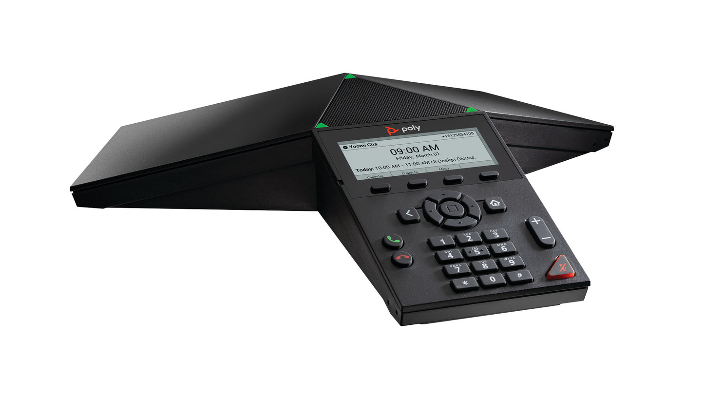 Poly Trio 8300 IP Conference Phone and PoE-enabled No Radio [NI] (830A0AA)