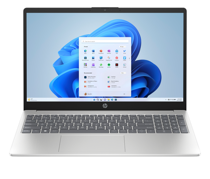 HP 15-fc0412AU (B9EG9PA) 15.6FHD AMD Ryzen 5 7520U 16GB RAM 512GB SSD Windows 11 Home Natural Silver
