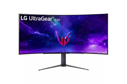 LG 45GR95QE-B 49inch UltraGear OLED WQHD 240Hz G-SYNC Compatible Curved Gaming Monitor