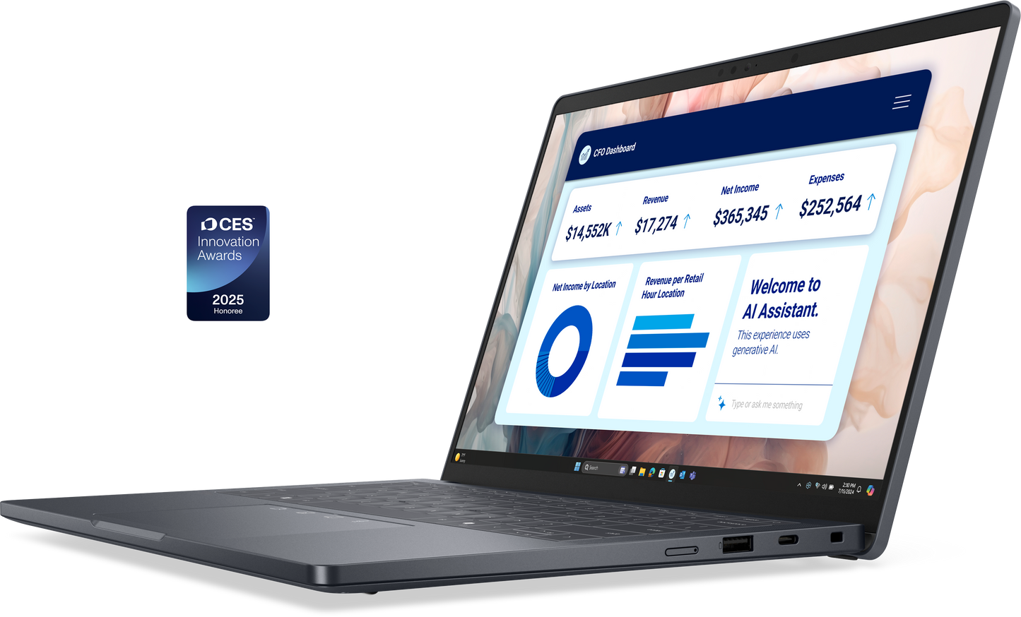 Dell Pro 14 Premium PA14250 Intel Core Ultra 5 238V vPro 32GB RAM 512GB SSD 14"FHD Windows 11 Pro, Copilot+