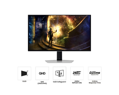 Samsung LS27DG610SEXXP 27" Odyssey OLED G6 G61SD UWQHD 240Hz Gaming Monitor