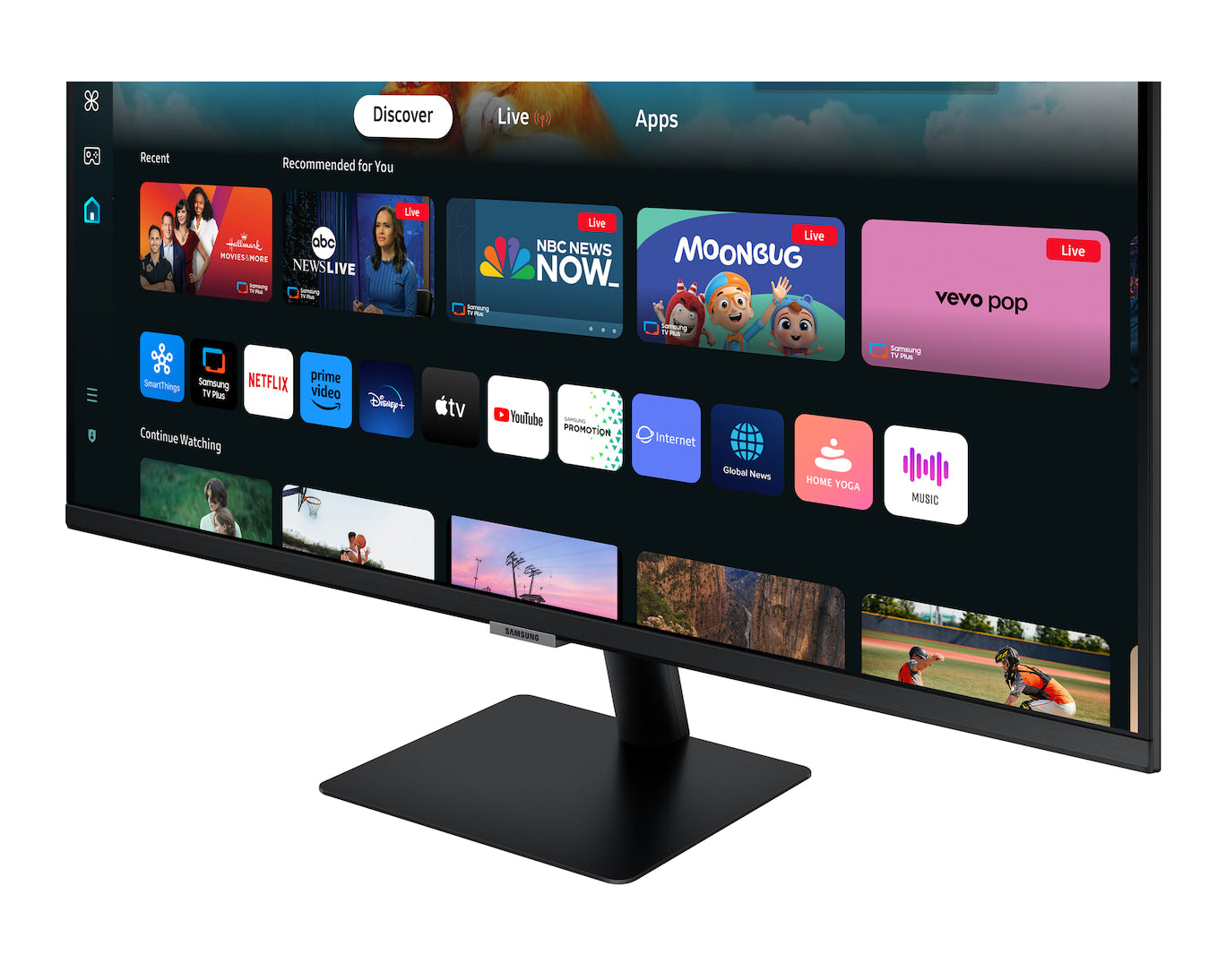 Samsung LS27DM500EEXXP 27" Smart Monitor M5 M50D FHD