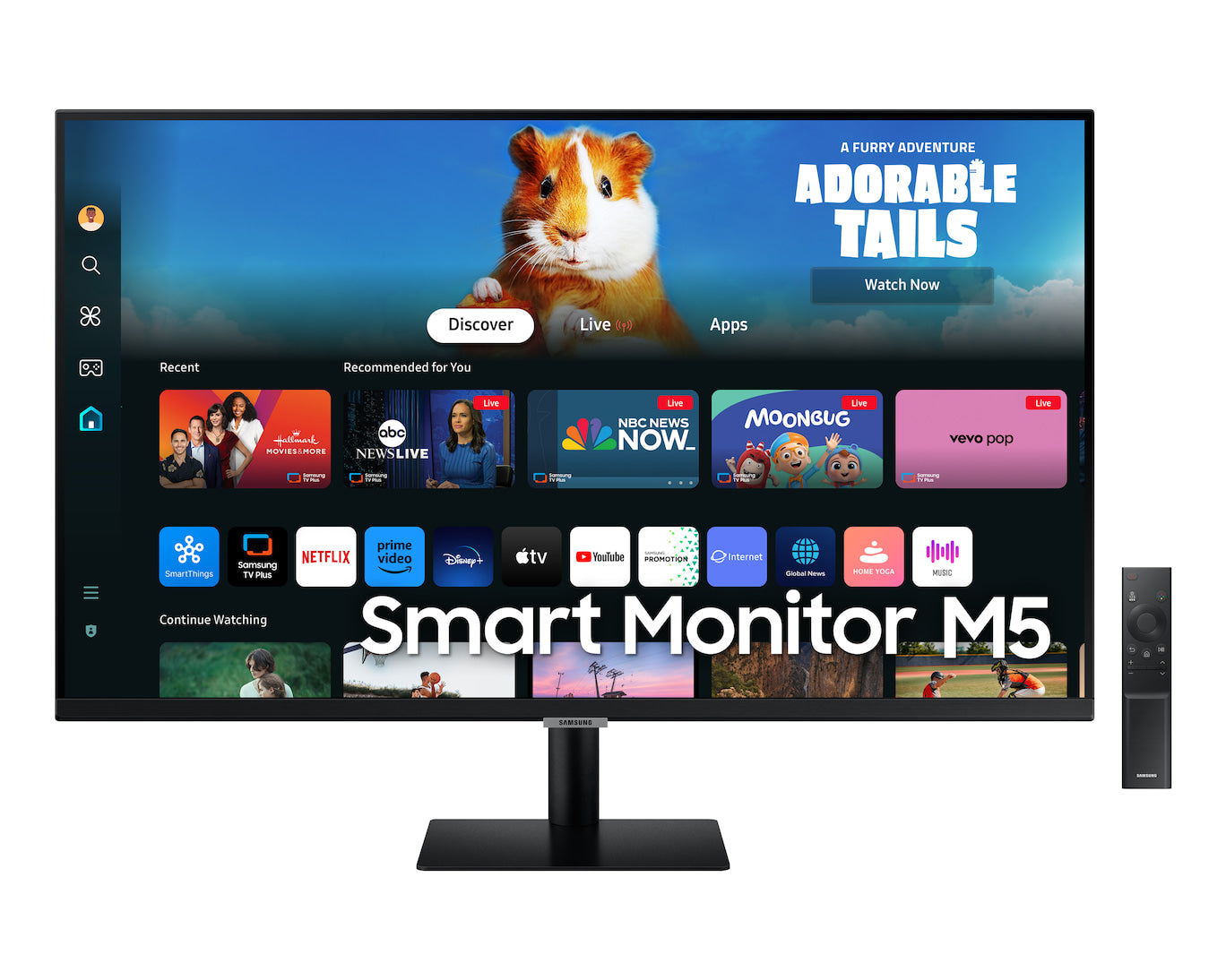 Samsung LS27DM500EEXXP 27" Smart Monitor M5 M50D FHD