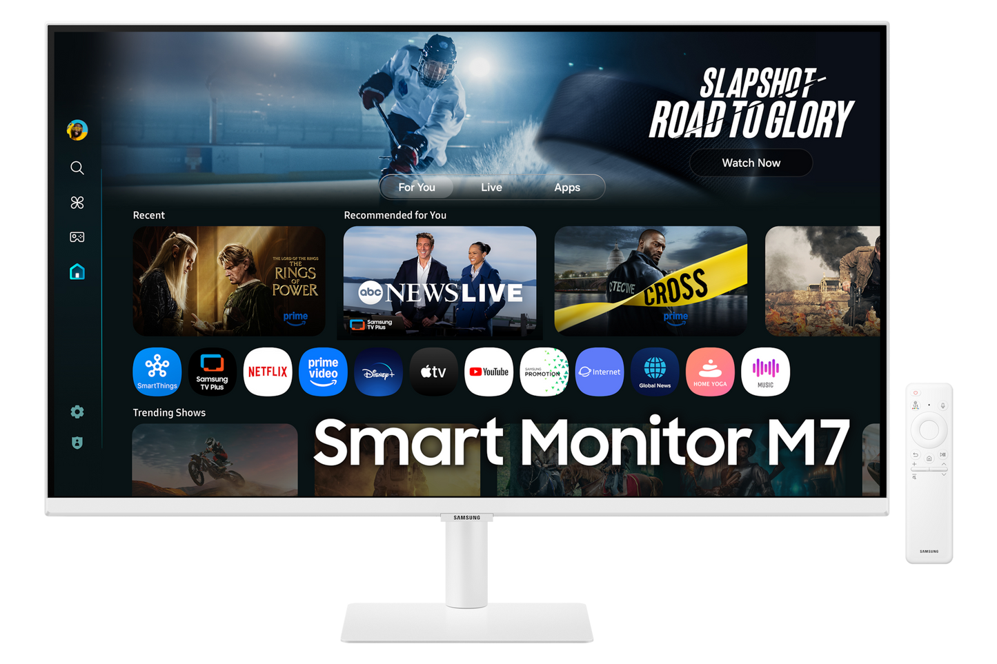 Samsung LS32FM701UEXXP 32" Smart Monitor M7 M70F 4K Samsung Vision AI