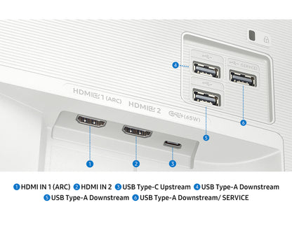 Samsung 32 LS32FM701UEXXP " Smart Monitor M7 M70F 4K Samsung Vision AI