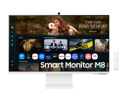 Samsung LS32FM803UEXXP 32" Smart Monitor M8 M80F 4K Samsung Vision AI