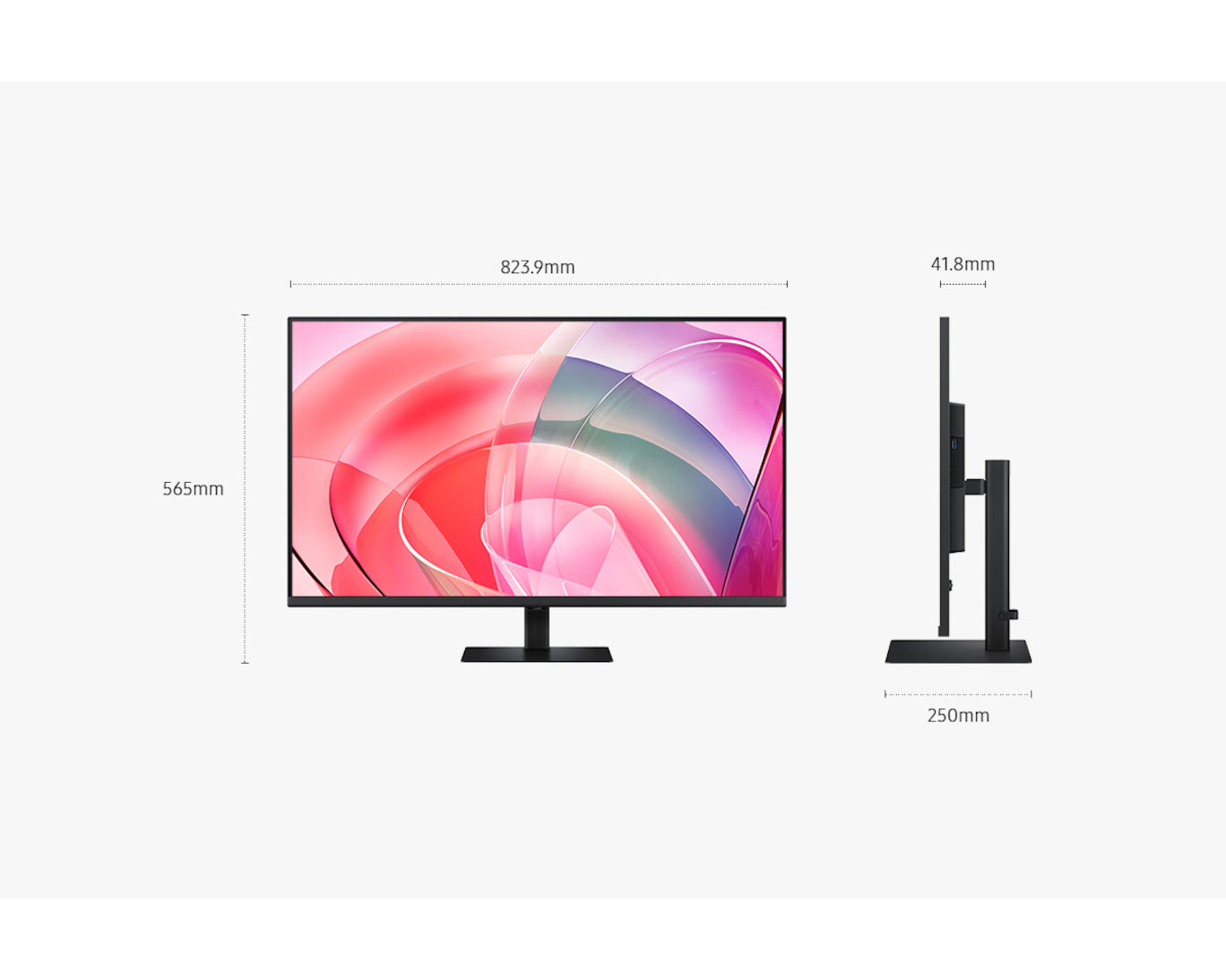Samsung LS37D702EAEXXP 37" ViewFinity S7 S70D 4K Monitor