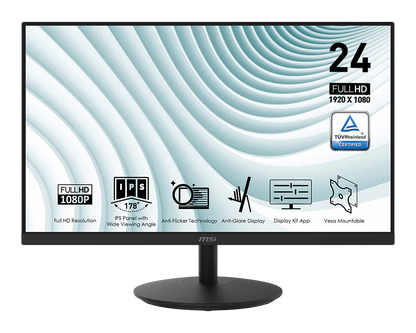 MSI PRO MP242 23.8-inch FHD Monitor