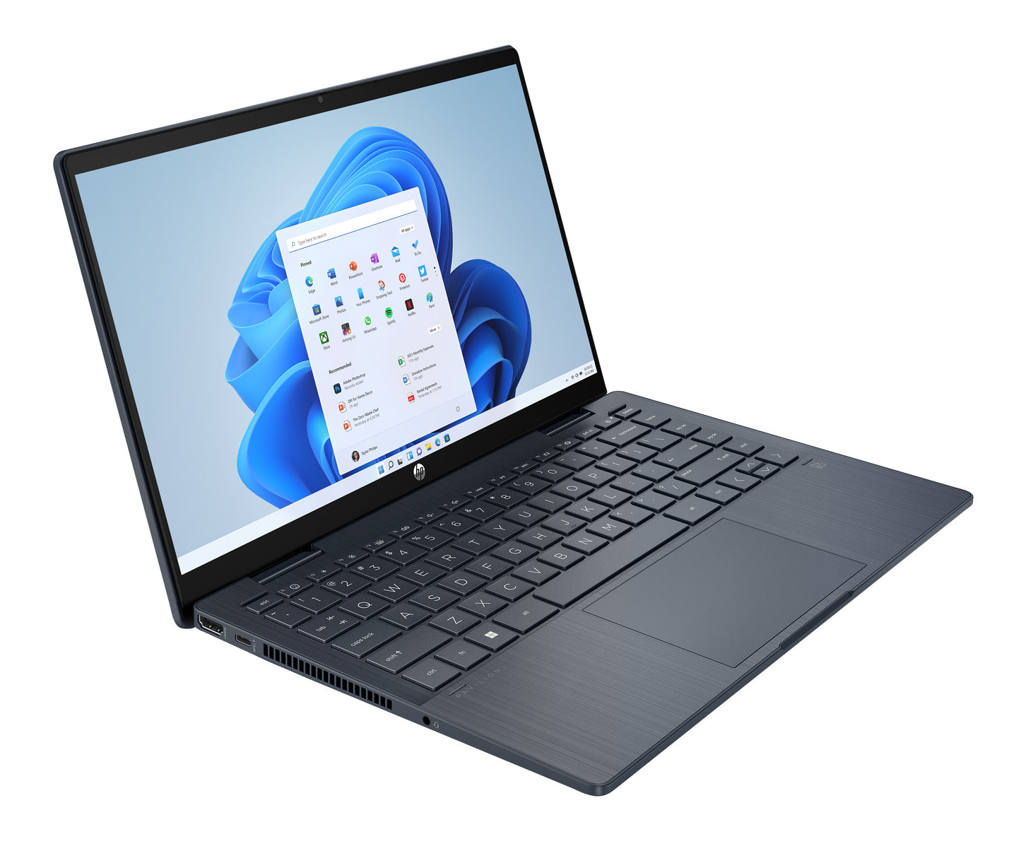 HP Pavilion x360 14-ek0122TU 2-in-1 Intel Core i5-1235U 8GB RAM 512GB SSD Windows 11 Home Space Blue (79J51PA)