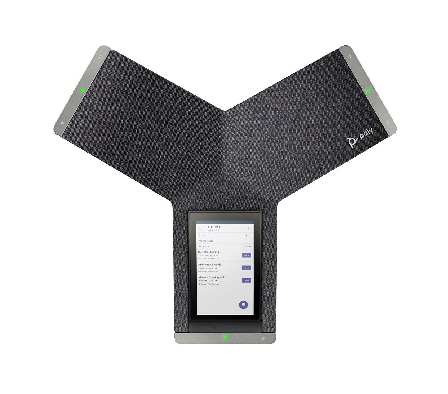 Poly Trio C60 IP Conference Phone for Microsoft Teams Full Radio and PoE-enabled [NI] (849B6AA)