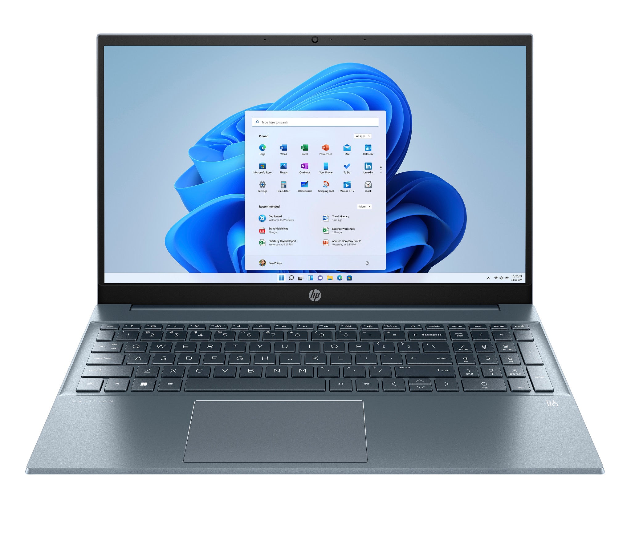 New HP Pavilion 15-AU/15-CS Palmrest With Keyboard & Touchpad - Gray (L23879-001)