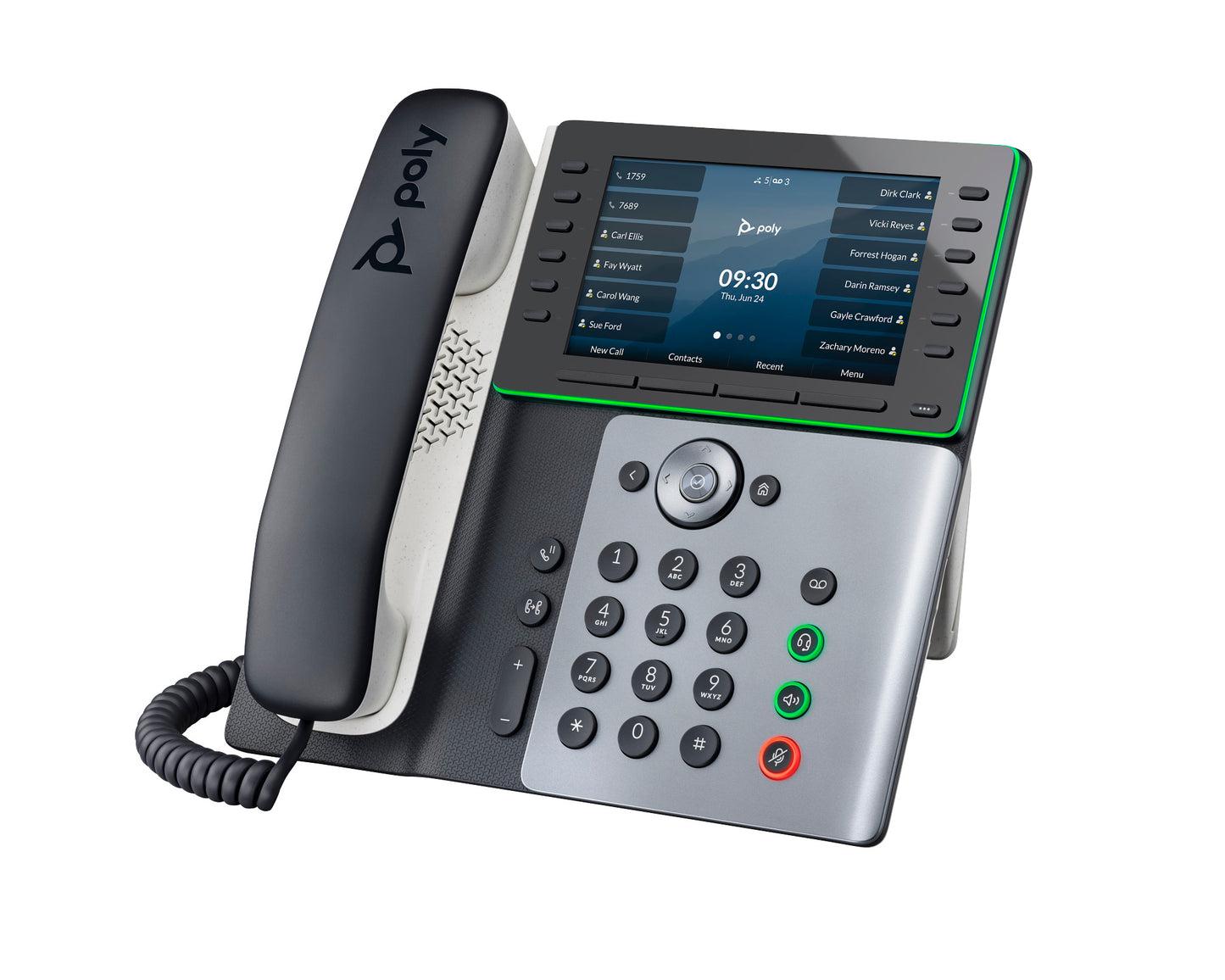 Poly Edge E500 IP Phone and PoE-enabled [NI]  (82M94AA)