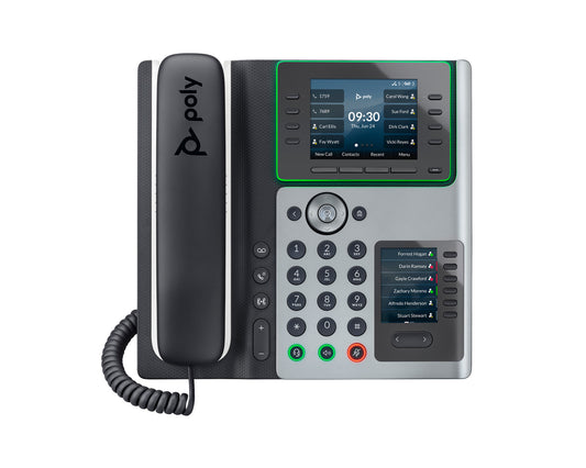 Poly Edge E400 IP Phone and PoE-enabled [NI] (82M93AA)