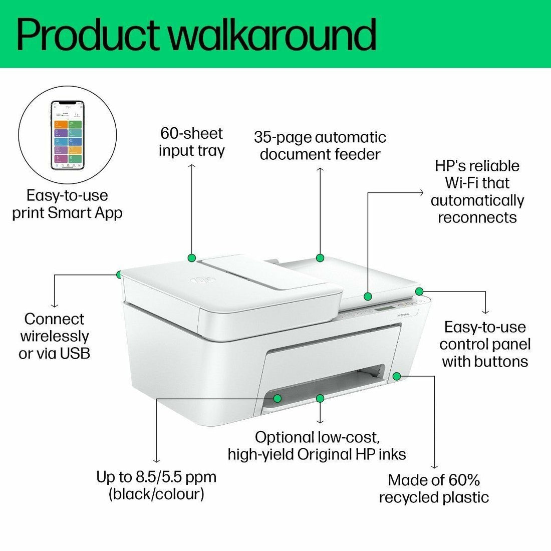 4275 DeskJet Ink Advantage 4275 All-in-One Printer (588K2B) – ELN Online ...