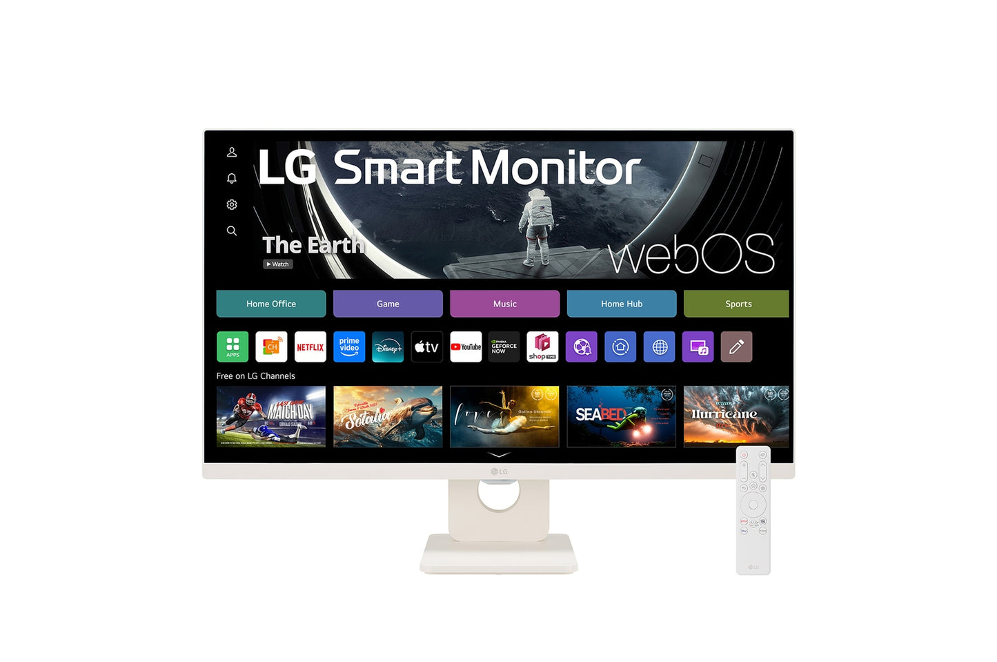LG 27U511SA-W 27'' Full HD IPS MyView Smart Monitor with webOS