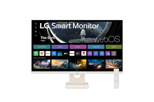 LG 27U511SA-W 27'' Full HD IPS MyView Smart Monitor with webOS