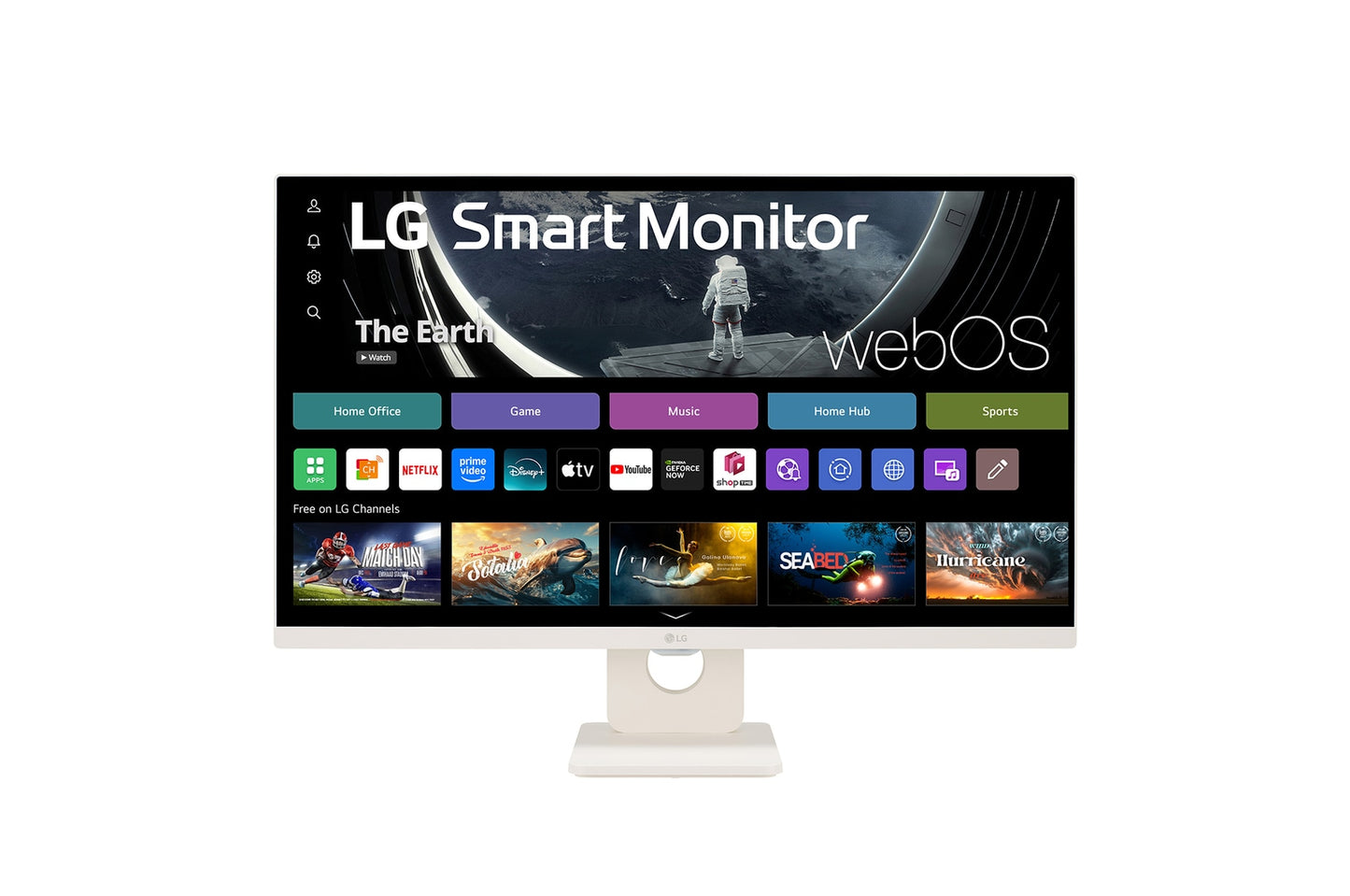 LG 27U511SA-W 27'' Full HD IPS MyView Smart Monitor with webOS