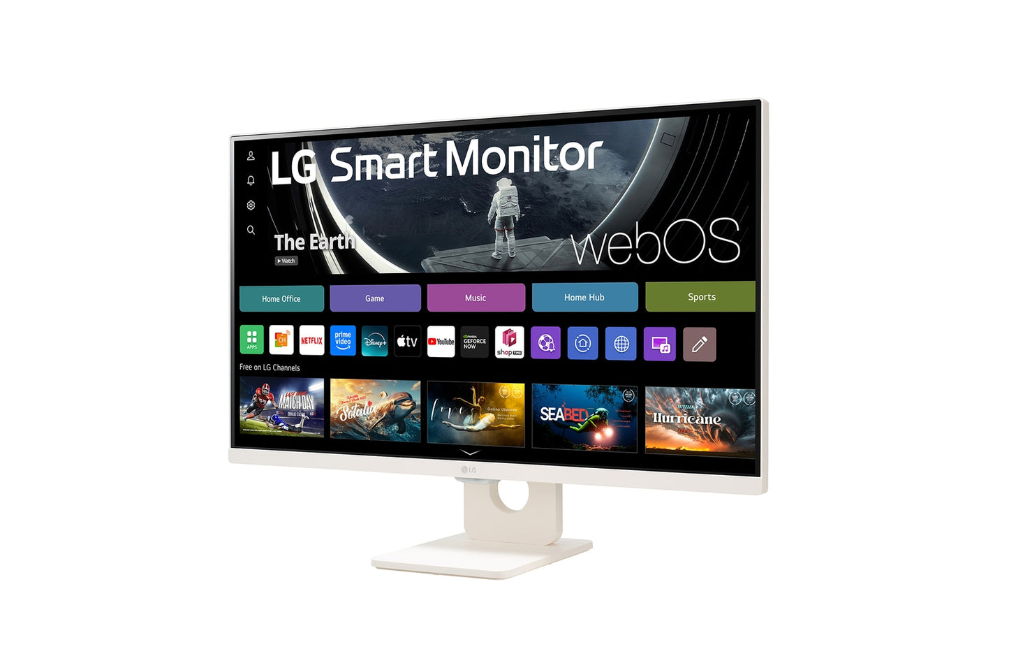 LG 27U511SA-W 27'' Full HD IPS MyView Smart Monitor with webOS