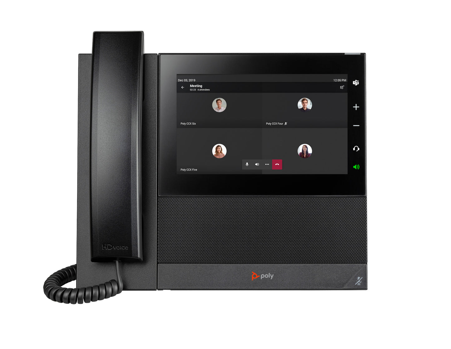 Poly CCX 600 Business Media Phone for Microsoft Teams and PoE-enabled [NI] (82Z84AA)