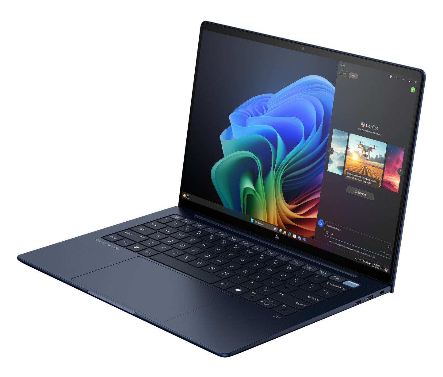 HP EliteBook Ultra G1i 14" Next Gen AI Intel Core Ultra 7 268V 32GB RAM 1TB SSD Windows 11 Pro (D72A0AT)