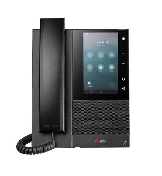 Poly CCX 505 Business Media Phone with Open SIP and PoE-enabled [NI] (82Z82AA)
