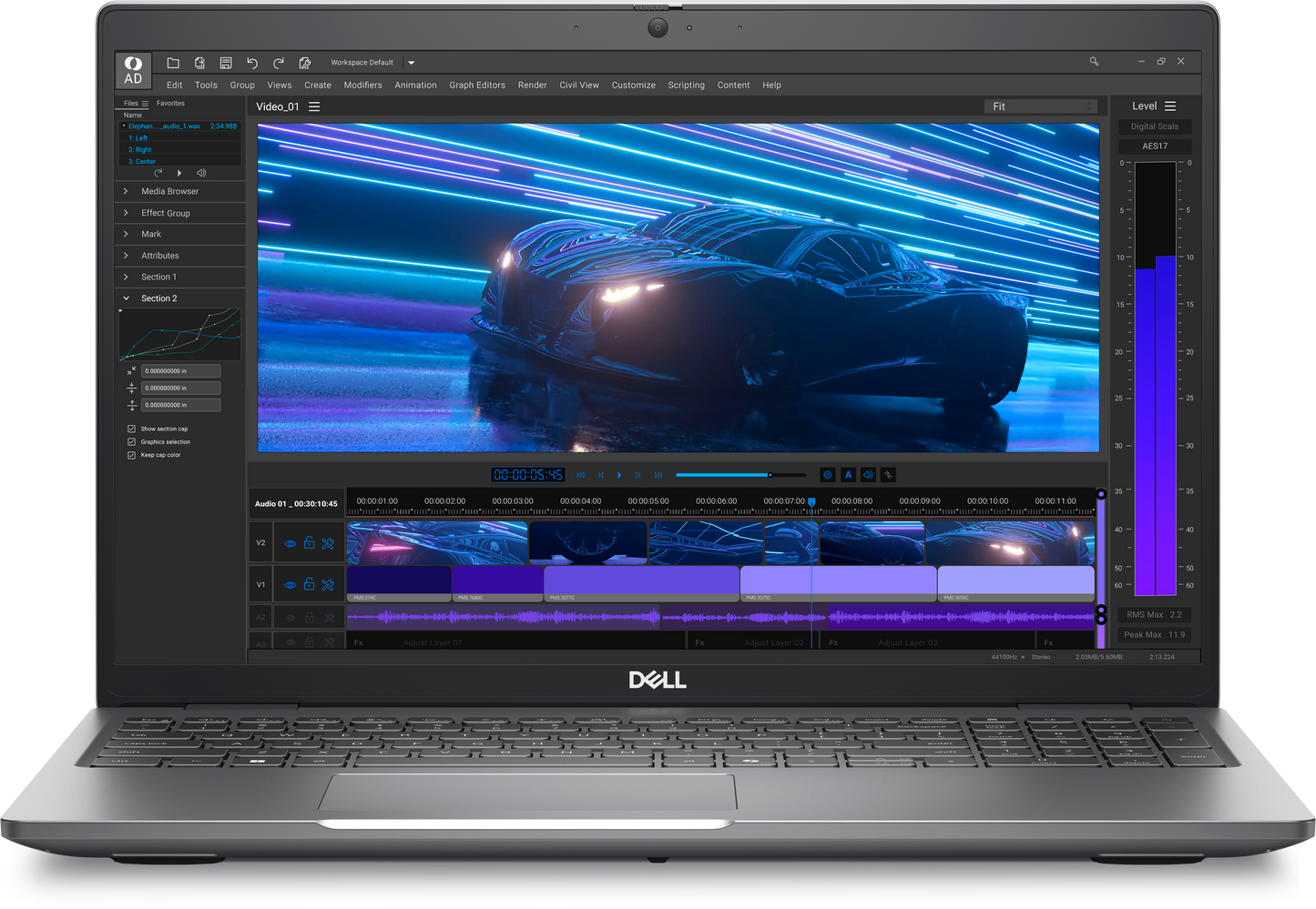 Dell Mobile Precision 3591 15.6 FHD Intel Core Ultra 7 165H 16GB RAM 1TB SSD Nvidia RTX500 Windows 11 Pro