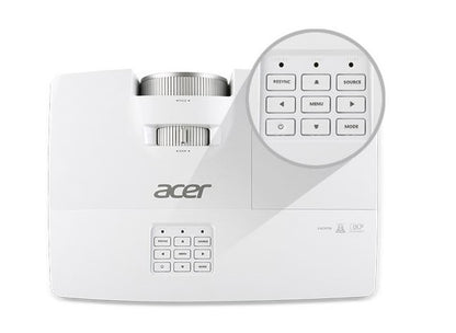 Acer X127H 1920x1200 3600 ANSI ルーメン 10000 時間 高コントラスト DLP プロジェクター