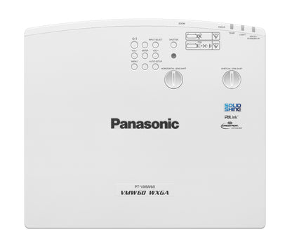 Panasonic PT-VMW60 6000 Lumens WXGA 20000 Hrs LCD Laser Projector