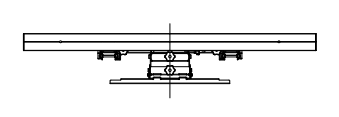 Panasonic TY-VK49LV2 Bracket set for 49" Videowall Panel