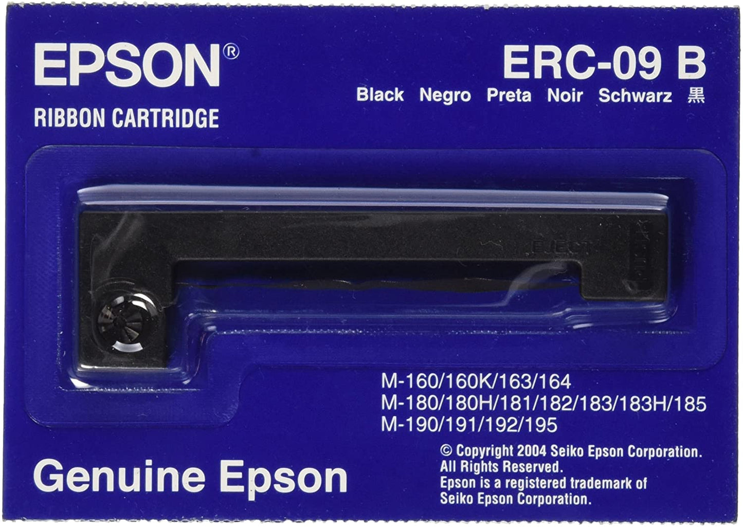 EPSON ERC-09 (B) リボンカセット (C43S015354) ERC-09 (B) リボンカセット POS消耗品