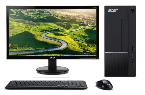 Acer Aspire TC-875 23.6インチ Intel Core i5-10400 8GB 256GB SSD+1TB HDD 2GB GT1030 Win10 デスクトップ