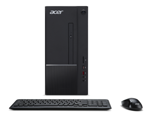 Acer Aspire TC-866 Intel Core i5-9400 8GB 128GB SSD + 1TB 2GB GFGT1030 Win10 w/ 23.6-in Monitor