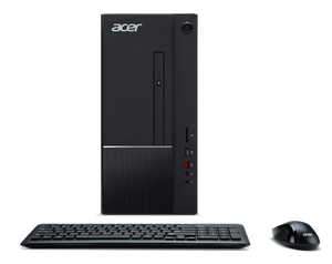 Acer Aspire TC-866 Intel Core i5-9400 8GB 128GB SSD + 1TB 2GB GFGT1030 Win10 w/ 23.6-in Monitor