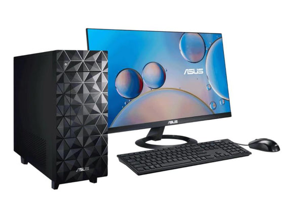 Asus S300MA-51040F051T Intel Core i5-10400F 8GB RAM 1TB HDD GT1030 19inch Monitor Win10 Desktop