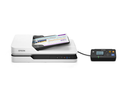 Epson WorkForce DS-1630 (B11B239502) フラットベッド、50 枚 ADF、25ppm/12ppm、3 パス両面印刷、USB 3.0