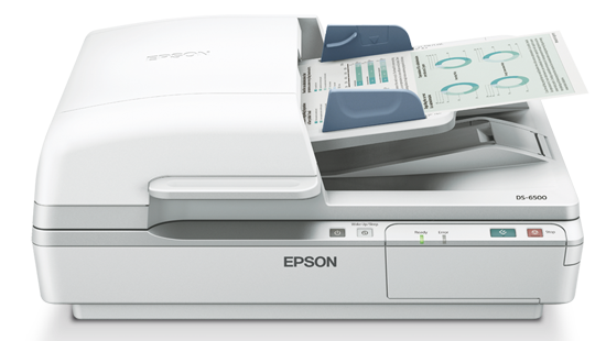 Epson WorkForce DS-6500 (B11B205241) Flatbed Document Scanner with Duplex ADF