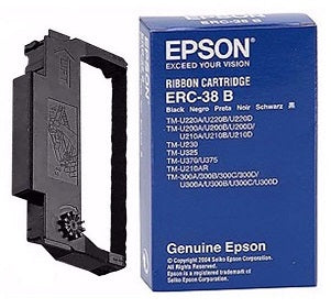 EPSON ERC-38(B) リボンカセット-U220/U210/U230/U325/U (C43S015374) ERC-38(B) リボンカセット POS 消耗品