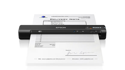 Epson WorkForce ES-60W (B11B253502) Wi-Fi Portable Sheetfed Document Scanner