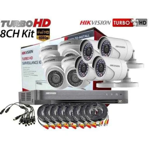 HIKVISION TVI-8CH4D4B-2MP-Eco 8CH Combo Kit