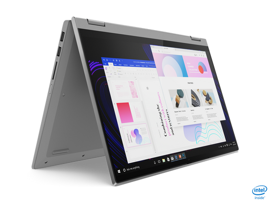 Lenovo IdeaPad Flex 5 14IIL05 (81X10081PH) 14FHD Intel Core i5-1035G1 8GB 512GB SSD MX330 Win10 プラチナグレー
