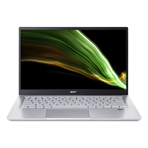 Acer Swift SF314-43-R4CP 14FHD Ryzen 5 5500U 8GB RAM 512 GB SSD AMD RadeonTM グラフィックス MS Office 2019 H&amp;S ピュアシルバー