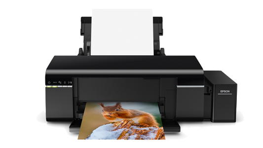 EPSON L805 (C11CE86503) Single Function,A4, 6-color Dye inks, Direct CD printing, Wi-Fi, T673100-3600 Ink Tank Printer